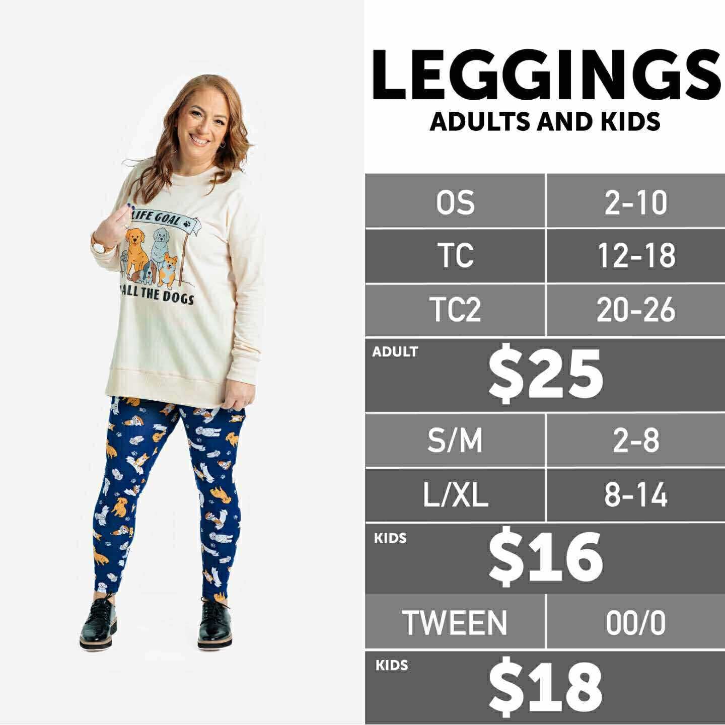 Adult T/C Leggings